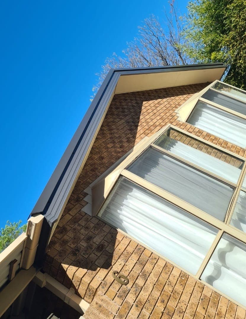 Fascia and Barge Flashing - Falcon Roofing project in Canberra ACT