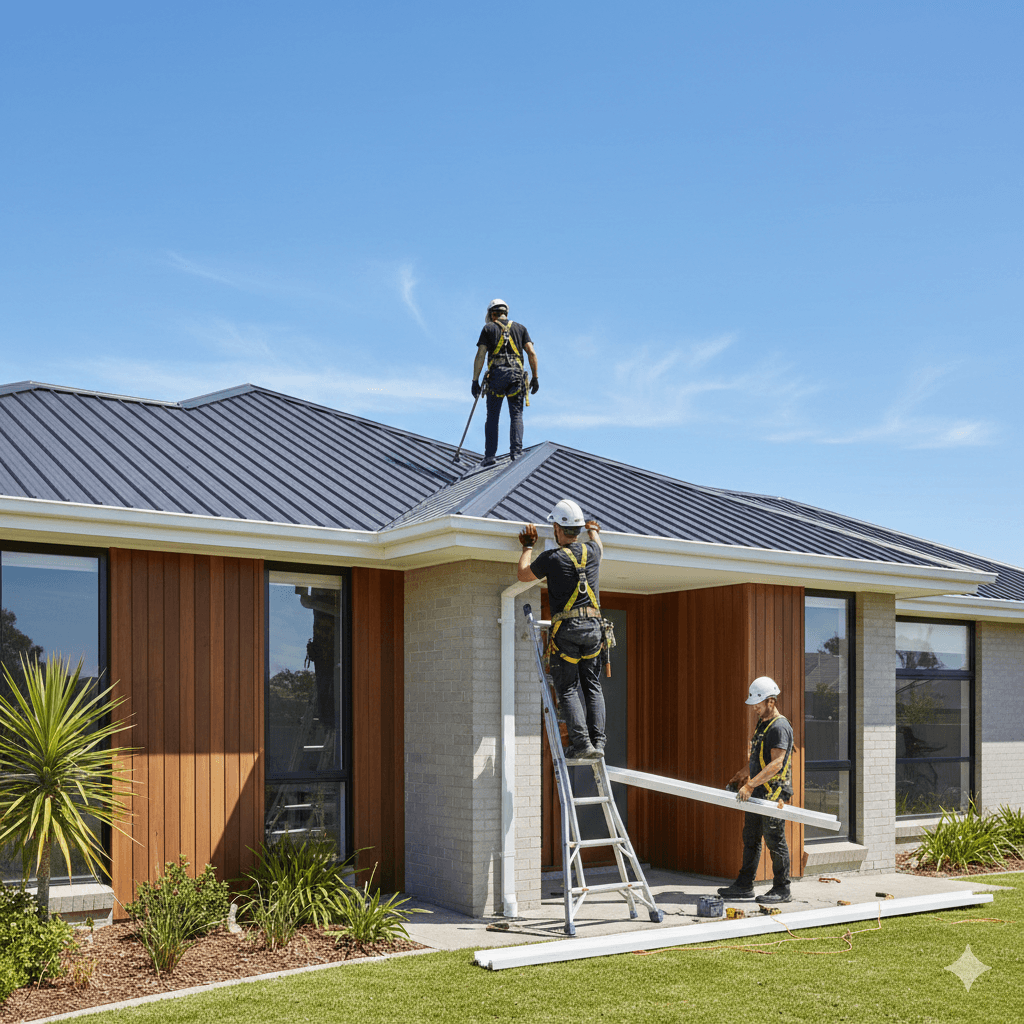 GUTTER REPLACEMENT CANBERRA: THE COMPLETE GUIDE TO KEEPING YOUR HOME SAFE - Falcon Roofing blog post about roofing in Canberra ACT